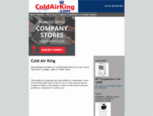 Tablet Screenshot of coldairking.com